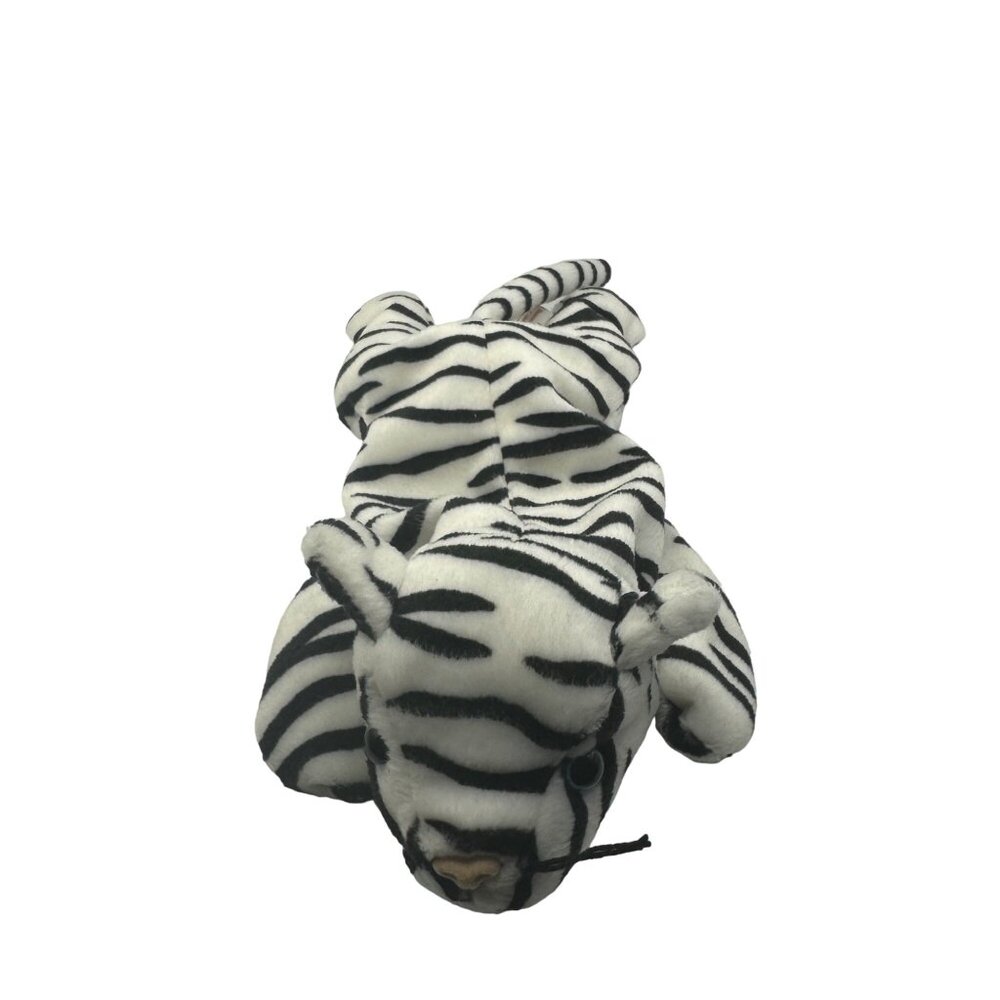 Ty Beanie Baby Blizzard The White Tiger Plush Toy